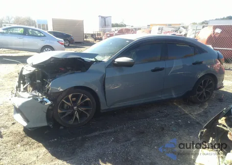 2017 Honda Civic Sport from USA, damaged, VIN SHHFK7H48HU210605